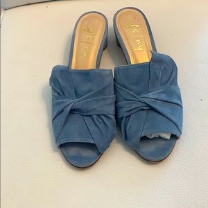 FS/NY low heeled mules